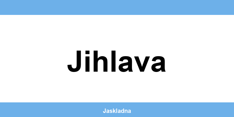 Kontakt ČSOB bankomat a pokladna v Jihlava