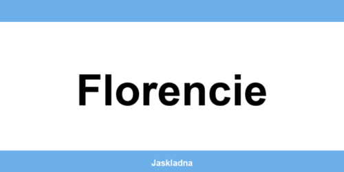 Kontakt ČSOB bankomat a pokladna v Florencie