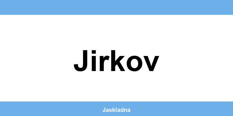 Kontakt ČSOB bankomat a pokladna v Jirkov