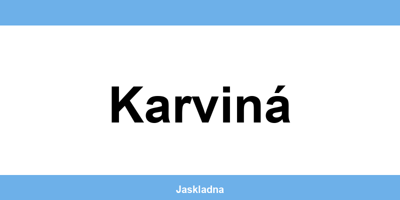 Kontakt ČSOB bankomat a pokladna v Karviná