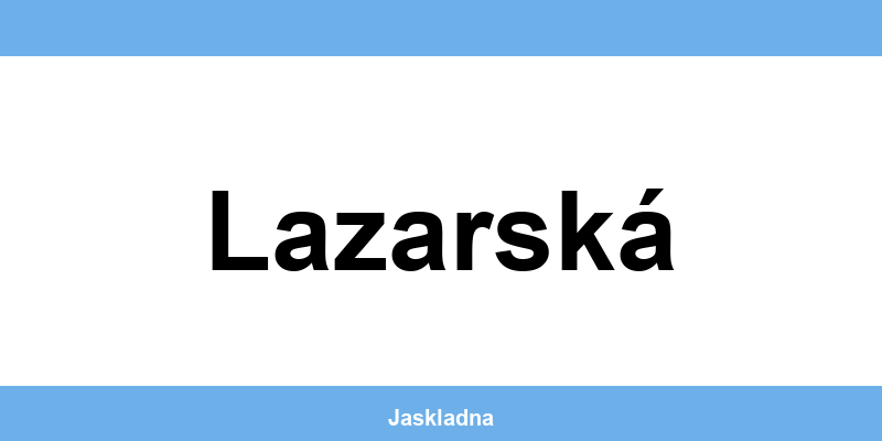 Kontakt ČSOB bankomat a pokladna v Lazarská