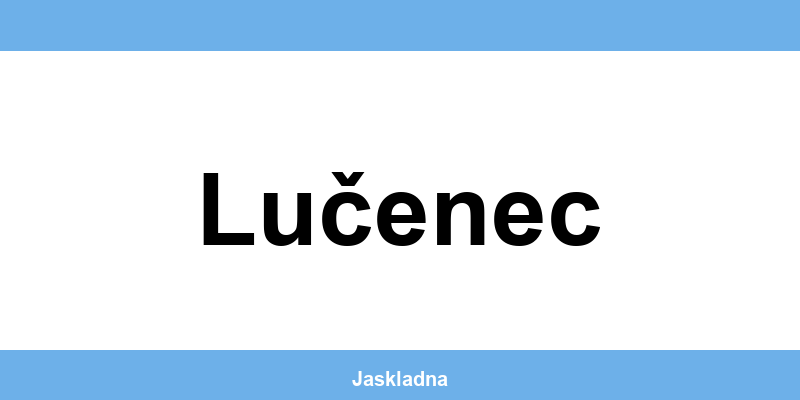 Kontakt ČSOB bankomat a pokladna v Lučenec