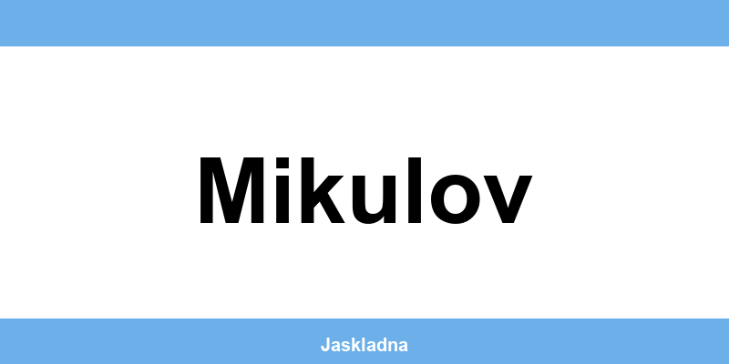 Kontakt ČSOB bankomat a pokladna v Mikulov
