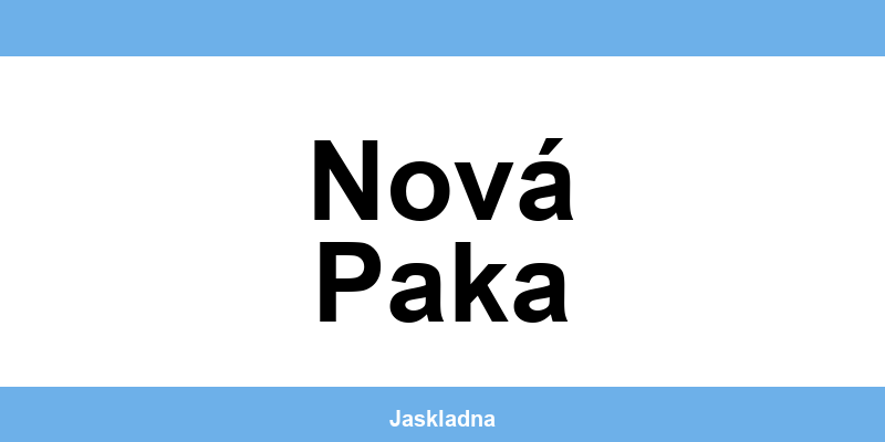 Kontakt ČSOB bankomat a pokladna v Nová Paka