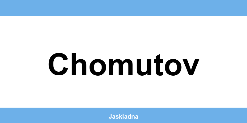 Kontakt ČSOB bankomat a pokladna v Chomutov