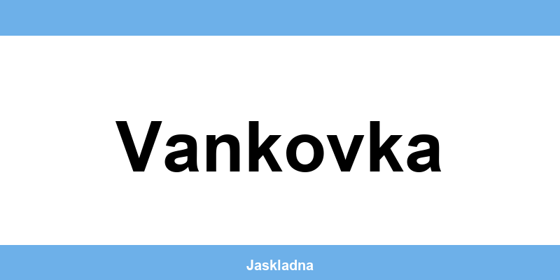 Kontakt ČSOB bankomat a pokladna v Vankovka